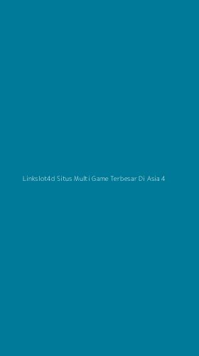 Tampilan Antarmuka Aplikasi Linkslot4d Situs Multi Game Terbesar Di Asia - 4