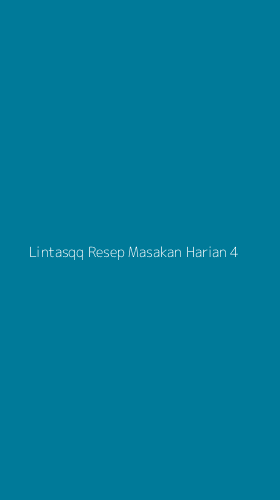 Tampilan Antarmuka Aplikasi Lintasqq Resep Masakan Harian - 4