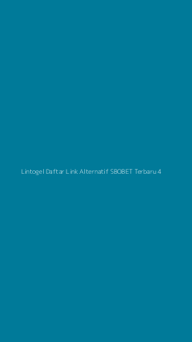Tampilan Antarmuka Aplikasi Lintogel Daftar Link Alternatif Sbobet Terbaru - 4