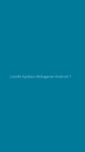Tampilan Antarmuka Aplikasi Lion4d Aplikasi Kebugaran Android - 1