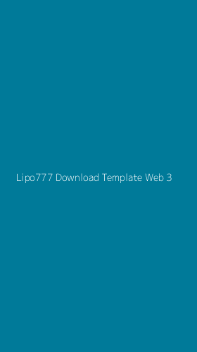 Tampilan Antarmuka Aplikasi Lipo777 Download Template Web - 3