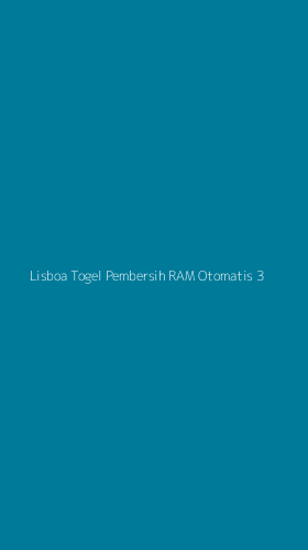 Tampilan Antarmuka Aplikasi Lisboa Togel Pembersih Ram Otomatis - 3