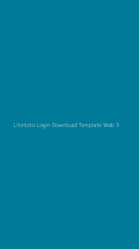 Tampilan Antarmuka Aplikasi Litetoto Login Download Template Web - 3