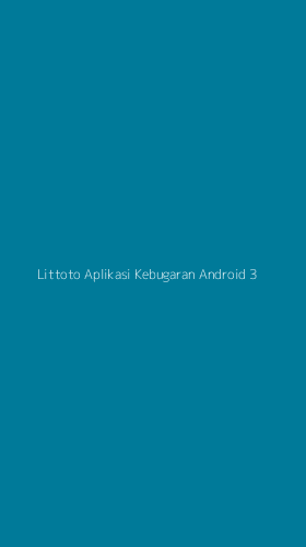 Tampilan Antarmuka Aplikasi Littoto Aplikasi Kebugaran Android - 3