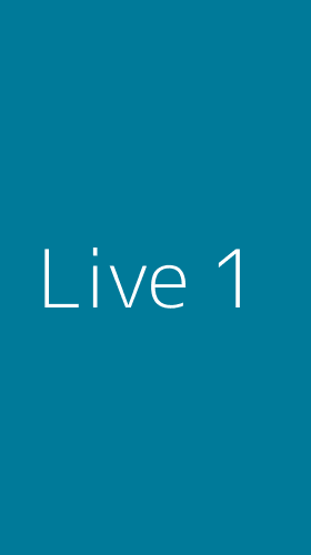 Tampilan Antarmuka Aplikasi Live - 1