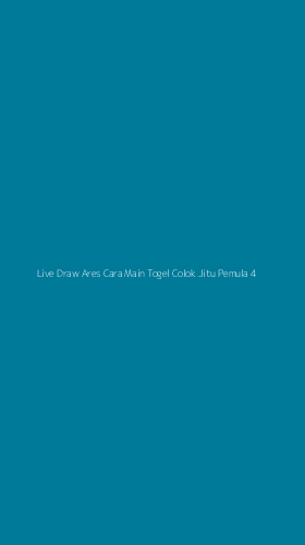 Tampilan Antarmuka Aplikasi Live Draw Ares Cara Main Togel Colok Jitu Pemula - 4