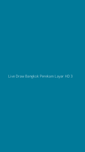 Tampilan Antarmuka Aplikasi Live Draw Bangkok Perekam Layar Hd - 3