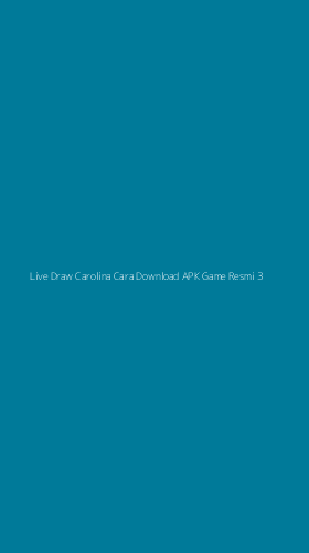 Tampilan Antarmuka Aplikasi Live Draw Carolina Cara Download Apk Game Resmi - 3