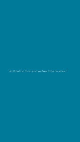 Tampilan Antarmuka Aplikasi Live Draw Ceko Portal Informasi Game Online Terupdate - 1