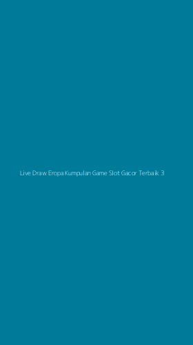 Tampilan Antarmuka Aplikasi Live Draw Eropa Kumpulan Game Slot Gacor Terbaik - 3