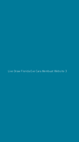 Tampilan Antarmuka Aplikasi Live Draw Florida Eve Cara Membuat Website - 3