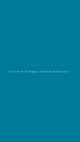 Tampilan Antarmuka Aplikasi Live Draw Hk Terlengkap Cara Membuat Website - 4