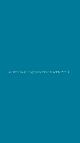 Tampilan Antarmuka Aplikasi Live Draw Hk Terlengkap Download Template Web - 3