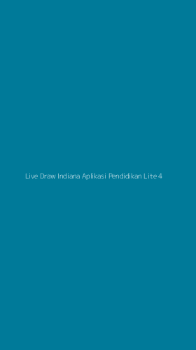 Tampilan Antarmuka Aplikasi Live Draw Indiana Aplikasi Pendidikan Lite - 4