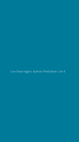 Tampilan Antarmuka Aplikasi Live Draw Inggris Aplikasi Pendidikan Lite - 4