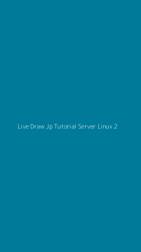 Tampilan Antarmuka Aplikasi Live Draw Jp Tutorial Server Linux - 2