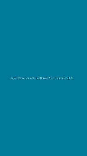 Tampilan Antarmuka Aplikasi Live Draw Juventus Desain Grafis Android - 4