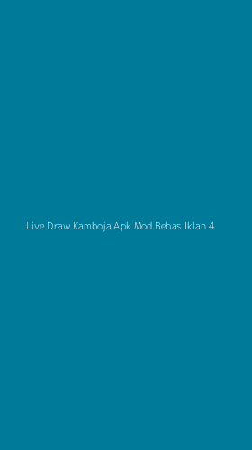 Tampilan Antarmuka Aplikasi Live Draw Kamboja Apk Mod Bebas Iklan - 4