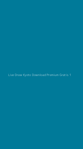 Tampilan Antarmuka Aplikasi Live Draw Kyoto Download Premium Gratis - 1