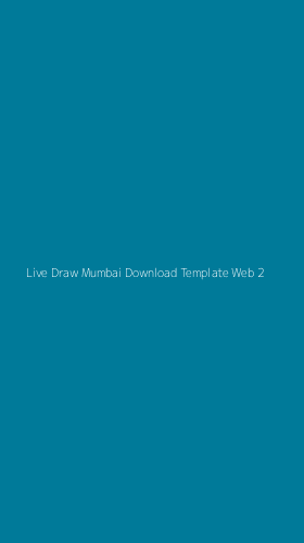 Tampilan Antarmuka Aplikasi Live Draw Mumbai Download Template Web - 2