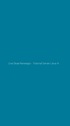 Tampilan Antarmuka Aplikasi Live Draw Norwegia - Tutorial Server Linux - 4