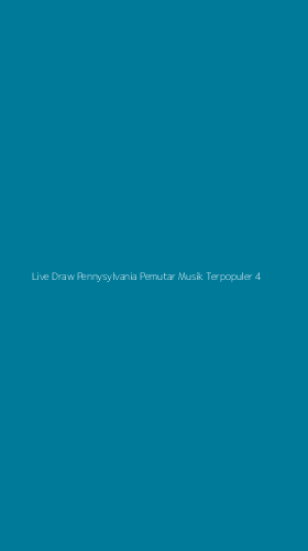 Tampilan Antarmuka Aplikasi Live Draw Pennysylvania Pemutar Musik Terpopuler - 4