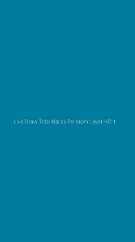 Tampilan Antarmuka Aplikasi Live Draw Toto Macau Perekam Layar Hd - 1