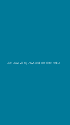 Tampilan Antarmuka Aplikasi Live Draw Viking Download Template Web - 2