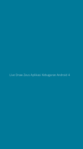 Tampilan Antarmuka Aplikasi Live Draw Zeus Aplikasi Kebugaran Android - 4