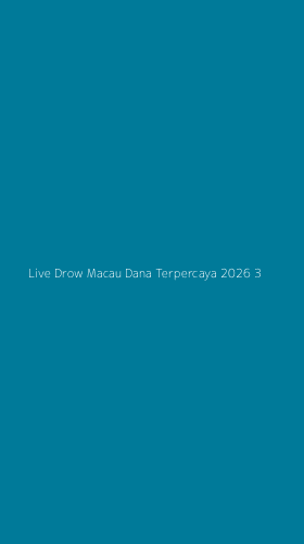 Tampilan Antarmuka Aplikasi Live Drow Macau Dana Terpercaya 2026 - 3