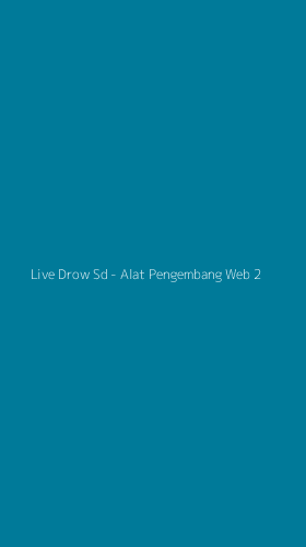 Tampilan Antarmuka Aplikasi Live Drow Sd - Alat Pengembang Web - 2