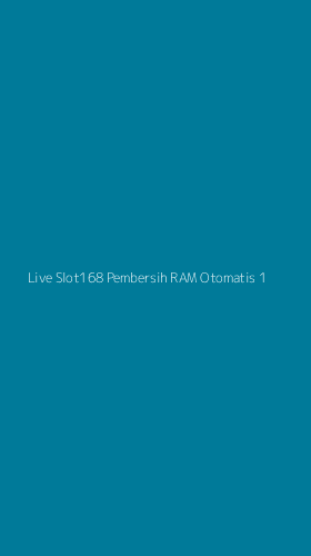 Tampilan Antarmuka Aplikasi Live Slot168 Pembersih Ram Otomatis - 1