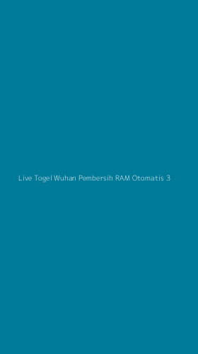 Tampilan Antarmuka Aplikasi Live Togel Wuhan Pembersih Ram Otomatis - 3