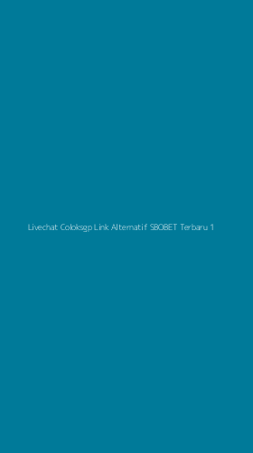 Tampilan Antarmuka Aplikasi Livechat Coloksgp Link Alternatif Sbobet Terbaru - 1