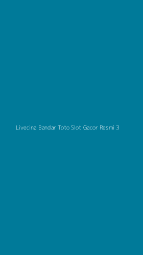 Tampilan Antarmuka Aplikasi Livecina Bandar Toto Slot Gacor Resmi - 3