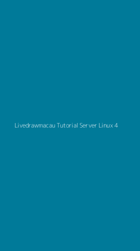 Tampilan Antarmuka Aplikasi Livedrawmacau Tutorial Server Linux - 4