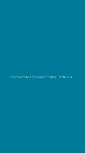Tampilan Antarmuka Aplikasi Livedrawtoto Link Game Strategi Terbaik - 4