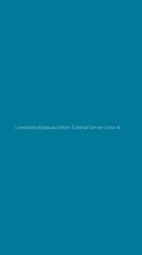 Tampilan Antarmuka Aplikasi Livedrawtotomacau Online Tutorial Server Linux - 4