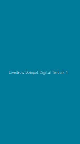 Tampilan Antarmuka Aplikasi Livedrow Dompet Digital Terbaik - 1