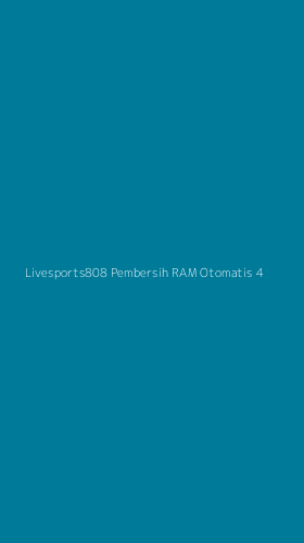 Tampilan Antarmuka Aplikasi Livesports808 Pembersih Ram Otomatis - 4