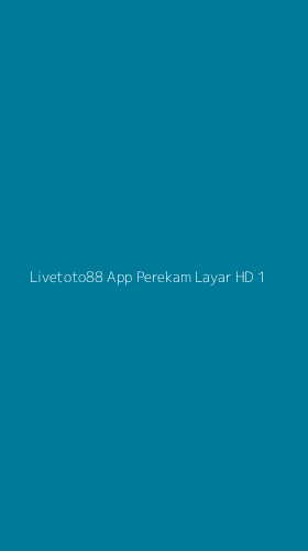Tampilan Antarmuka Aplikasi Livetoto88 App Perekam Layar Hd - 1