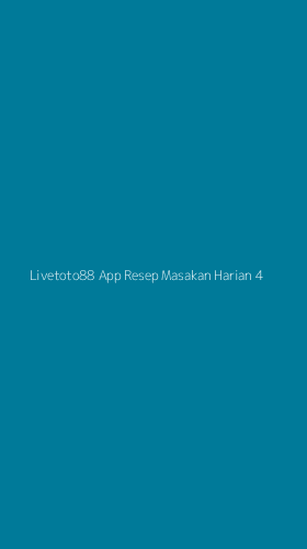 Tampilan Antarmuka Aplikasi Livetoto88 App Resep Masakan Harian - 4