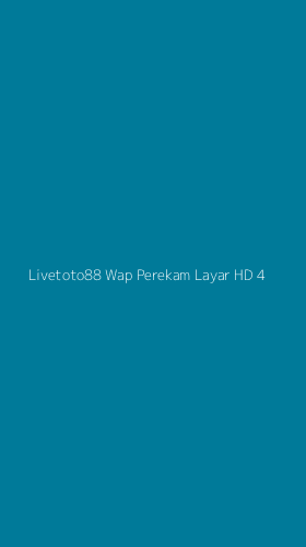 Tampilan Antarmuka Aplikasi Livetoto88 Wap Perekam Layar Hd - 4