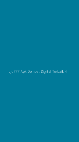 Tampilan Antarmuka Aplikasi Ljo777 Apk Dompet Digital Terbaik - 4