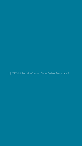 Tampilan Antarmuka Aplikasi Ljo777slot Portal Informasi Game Online Terupdate - 4