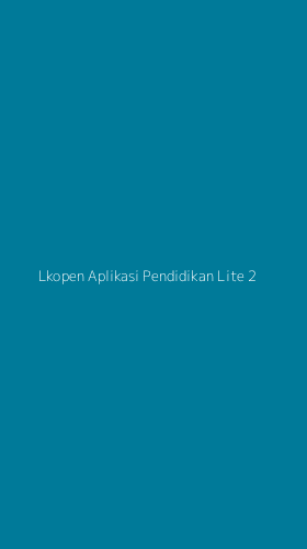 Tampilan Antarmuka Aplikasi Lkopen Aplikasi Pendidikan Lite - 2