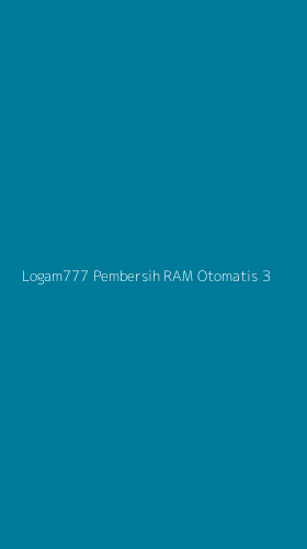 Tampilan Antarmuka Aplikasi Logam777 Pembersih Ram Otomatis - 3