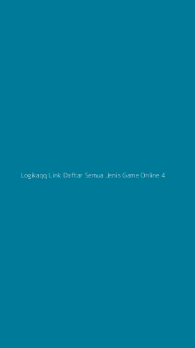 Tampilan Antarmuka Aplikasi Logikaqq Link Daftar Semua Jenis Game Online - 4
