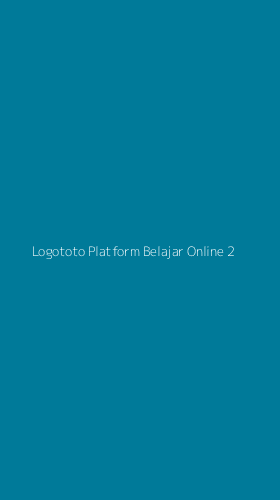 Tampilan Antarmuka Aplikasi Logototo Platform Belajar Online - 2