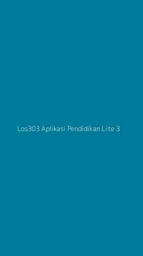 Tampilan Antarmuka Aplikasi Los303 Aplikasi Pendidikan Lite - 3